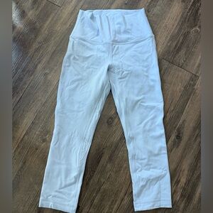 Lululemon Pastel Blue Align High Rise Crop Legging 21”